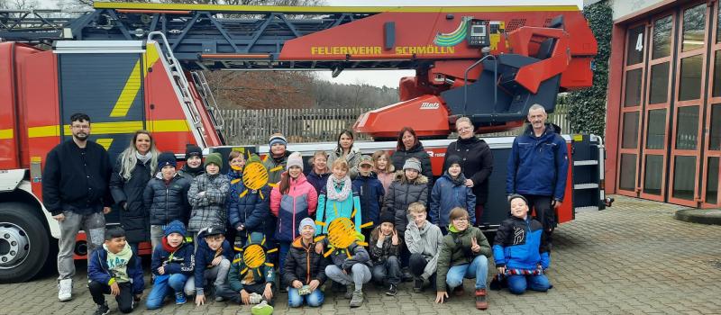 Gruppenfoto Feuerwehr Schmölln