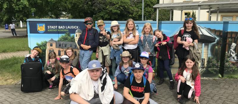 Ankunft in Bad Lausick 