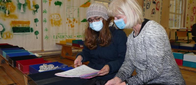 Aufgabentausch in der Mäderschule
